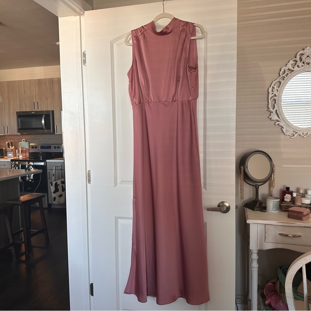 Lulus rose pink formal dress